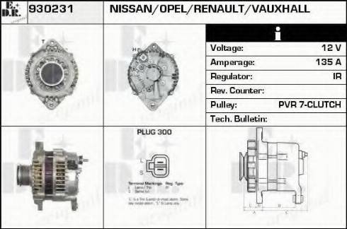 EDR 930231 - Alternator www.molydon.hr