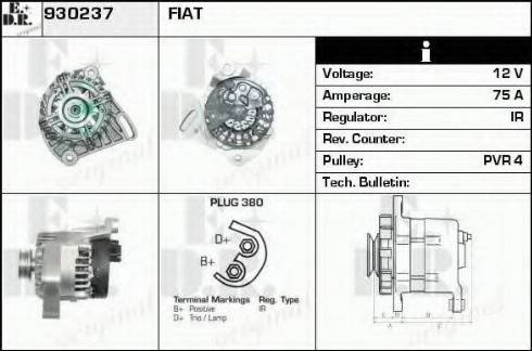 EDR 930237 - Alternator www.molydon.hr