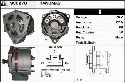 EDR 930270 - Alternator www.molydon.hr