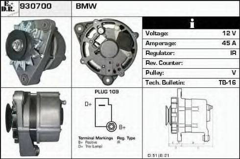 EDR 930700 - Alternator www.molydon.hr