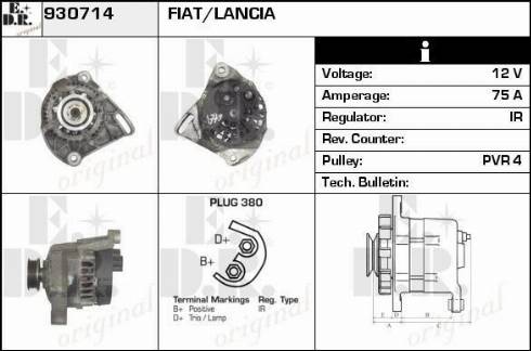 EDR 930714 - Alternator www.molydon.hr