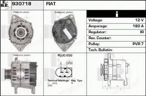 EDR 930718 - Alternator www.molydon.hr