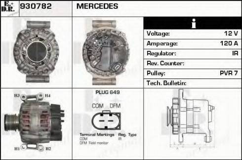 EDR 930782 - Alternator www.molydon.hr