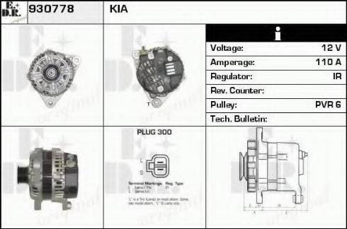 EDR 930778 - Alternator www.molydon.hr