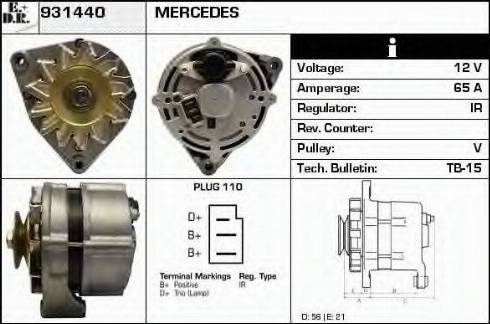 EDR 931440 - Alternator www.molydon.hr