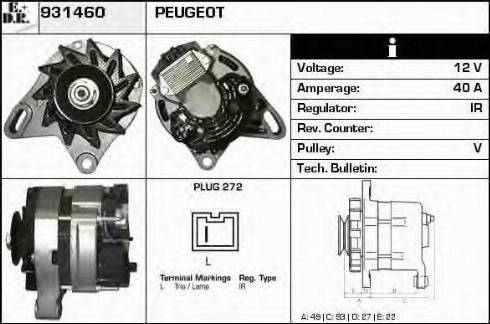 EDR 931460 - Alternator www.molydon.hr