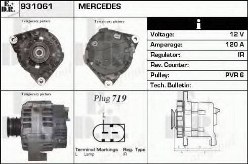 EDR 931061 - Alternator www.molydon.hr