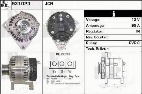 EDR 931023 - Alternator www.molydon.hr