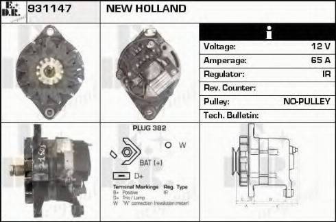 EDR 931147 - Alternator www.molydon.hr