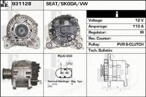 EDR 931128 - Alternator www.molydon.hr