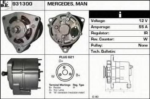 EDR 931300 - Alternator www.molydon.hr