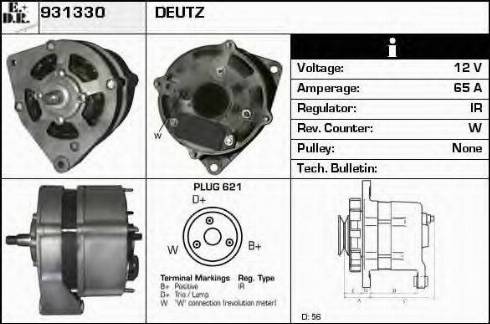 EDR 931330 - Alternator www.molydon.hr