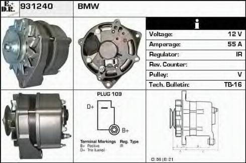 EDR 931240 - Alternator www.molydon.hr