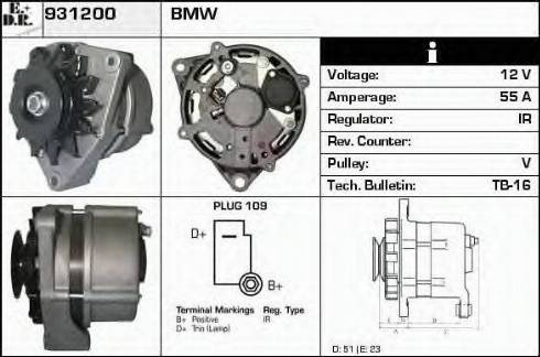 EDR 931200 - Alternator www.molydon.hr