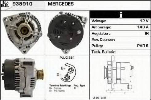 EDR 938910 - Alternator www.molydon.hr