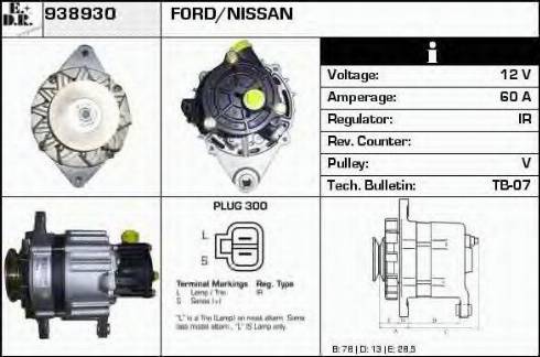 EDR 938930 - Alternator www.molydon.hr