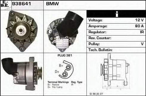 EDR 938641 - Alternator www.molydon.hr