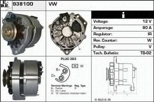 EDR 938100 - Alternator www.molydon.hr