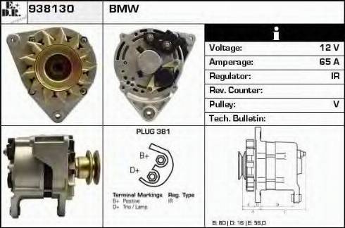 EDR 938130 - Alternator www.molydon.hr