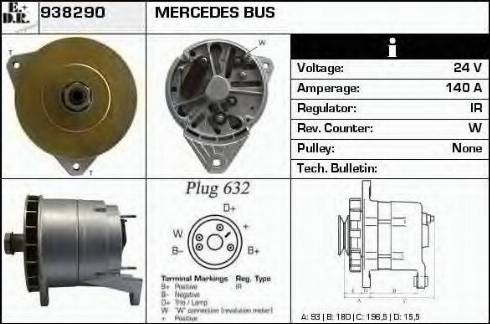 EDR 938290 - Alternator www.molydon.hr