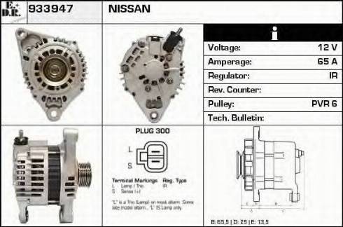 EDR 933947 - Alternator www.molydon.hr