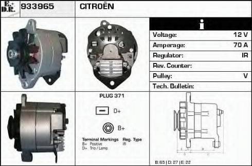 EDR 933965 - Alternator www.molydon.hr