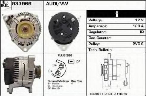 EDR 933966 - Alternator www.molydon.hr