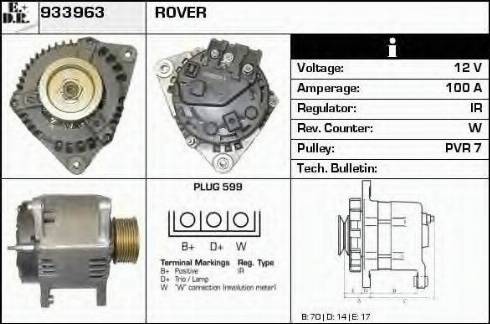 EDR 933963 - Alternator www.molydon.hr