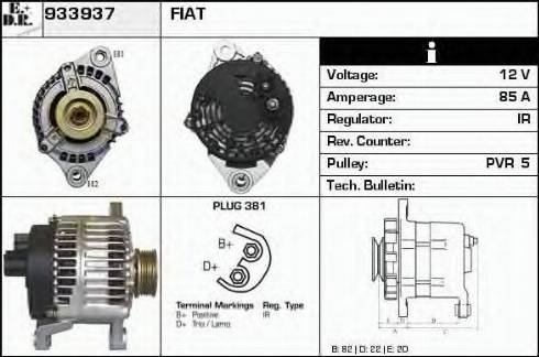 EDR 933937 - Alternator www.molydon.hr