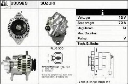 EDR 933929 - Alternator www.molydon.hr