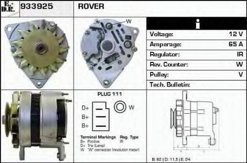 EDR 933925 - Alternator www.molydon.hr