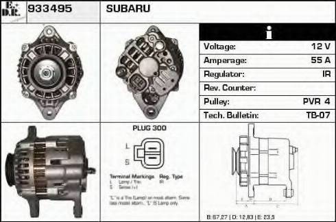 EDR 933495 - Alternator www.molydon.hr