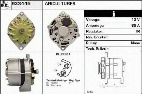 EDR 933445 - Alternator www.molydon.hr