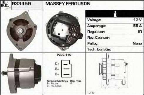 EDR 933459 - Alternator www.molydon.hr