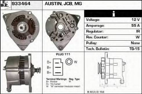 EDR 933464 - Alternator www.molydon.hr