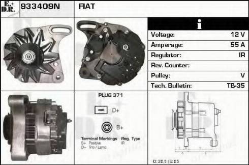 EDR 933409N - Alternator www.molydon.hr