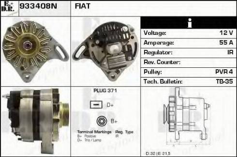 EDR 933408N - Alternator www.molydon.hr