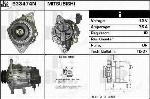 EDR 933474N - Alternator www.molydon.hr