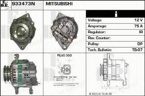 EDR 933473N - Alternator www.molydon.hr