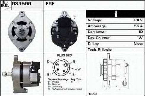 EDR 933599 - Alternator www.molydon.hr