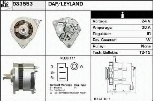 EDR 933553 - Alternator www.molydon.hr