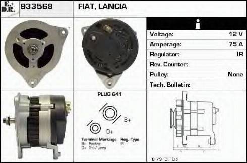 EDR 933568 - Alternator www.molydon.hr