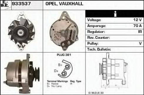 EDR 933537 - Alternator www.molydon.hr