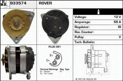 EDR 933574 - Alternator www.molydon.hr