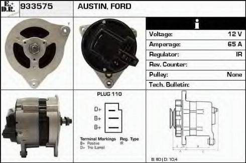 EDR 933575 - Alternator www.molydon.hr