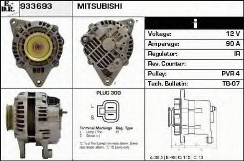 EDR 933693 - Alternator www.molydon.hr