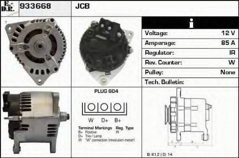 EDR 933668 - Alternator www.molydon.hr