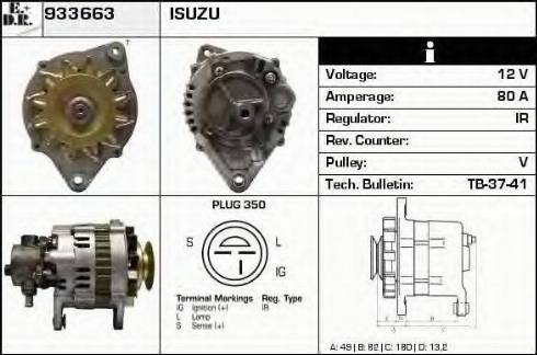 EDR 933663 - Alternator www.molydon.hr