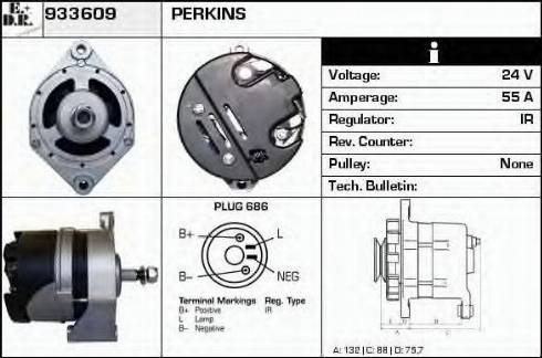 EDR 933609 - Alternator www.molydon.hr