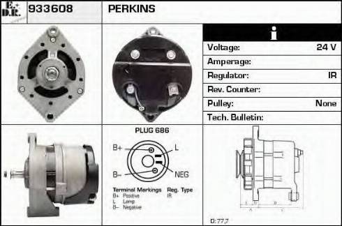 EDR 933608 - Alternator www.molydon.hr